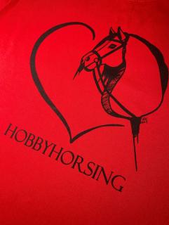Tričko Hobbyhorsing srdce XL